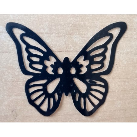 Vinylmotiv Schmetterling schwarz
