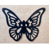 Vinylmotiv Schmetterling schwarz