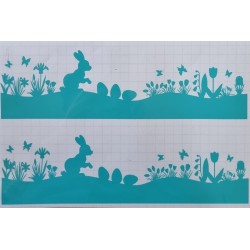 Vinylmotiv Ostern mint