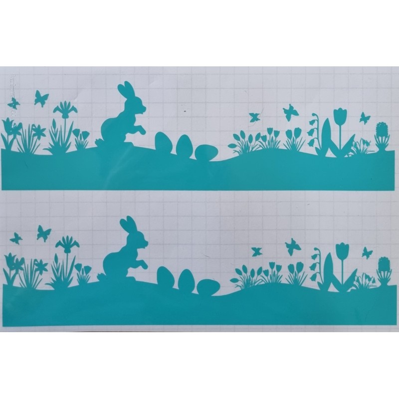 Vinylmotiv Ostern mint