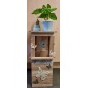 Klötzchen Laterne Holz Home