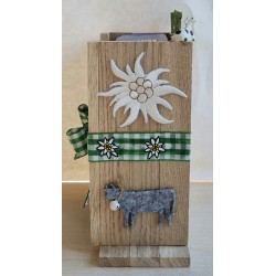 Klötzchen Papiertaschentuch Halter Holz