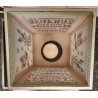 Klötzchen Laterne Holz Zuhause.... creme