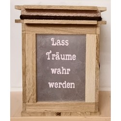Klötzchen Laterne Holz Home