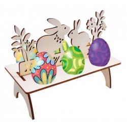Holz Halterung für Eier Kaninchen