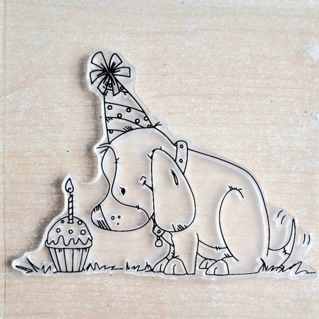 Clear Stamps Hund/Törtchen