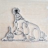 Clear Stamps Hund/Törtchen