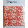 Dekoband Blumen coralle