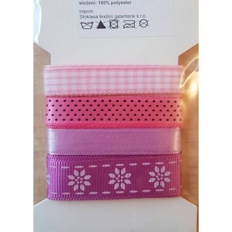 Dekoband Set rosa