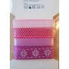 Dekoband Set rosa
