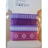 Dekoband Set violette