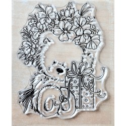 Clear Stamps Teddy/Blumen