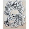 Clear Stamps Teddy/Blumen