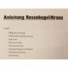 Bastelset Beton Rosenkugel und Kranz