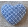 Stoff Herz hellblau