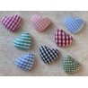 Stoff Herz rosa