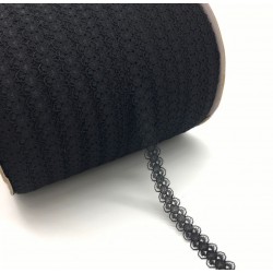 Spitzenband schwarz