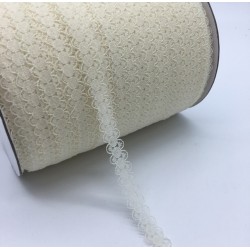 Spitzenband creme