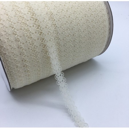 Spitzenband creme