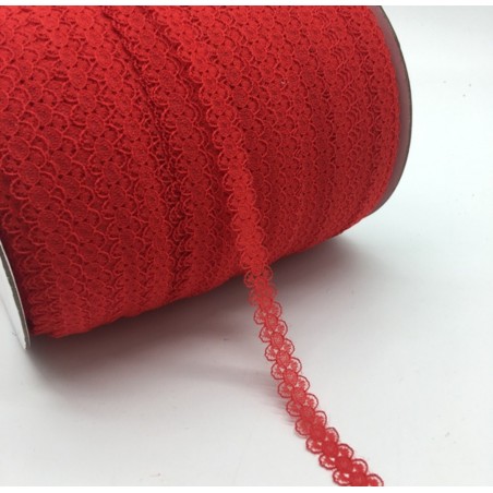 Spitzenband rot