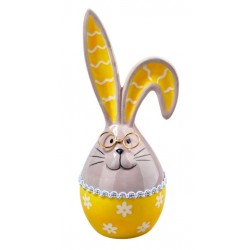 Hase Keramik gelb