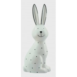 Hase Keramik weiss