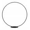 Metall Ring mit Fuss schwarz