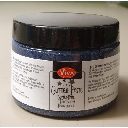 Glitterpaste 150 ml hämatit