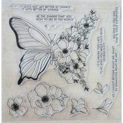 Clear Stamps Schmetterling