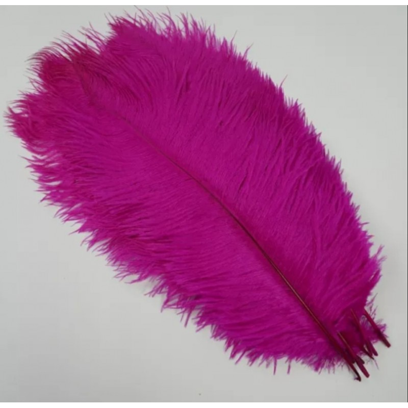Straussenfeder pink