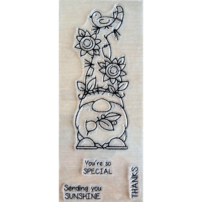 Clear Stamps Wichtel/Vogel