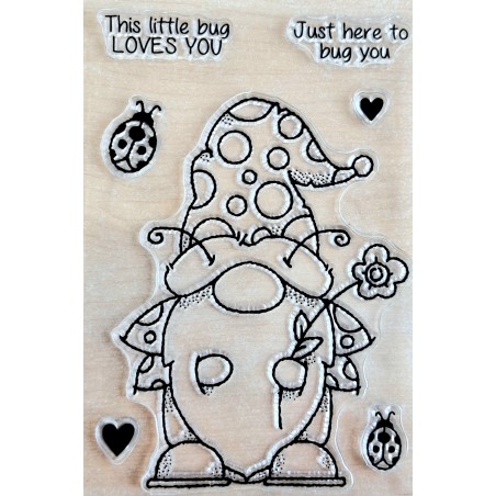 Clear Stamps Wichtel/Marienkäfer