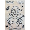 Clear Stamps Wichtel/Marienkäfer