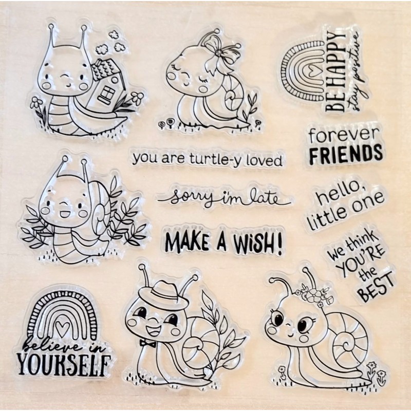 Clear Stamps Schnecken
