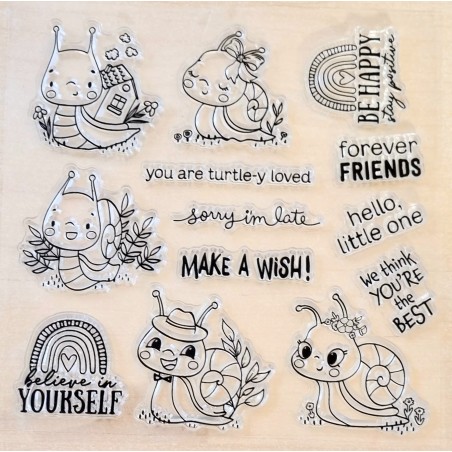 Clear Stamps Schnecken