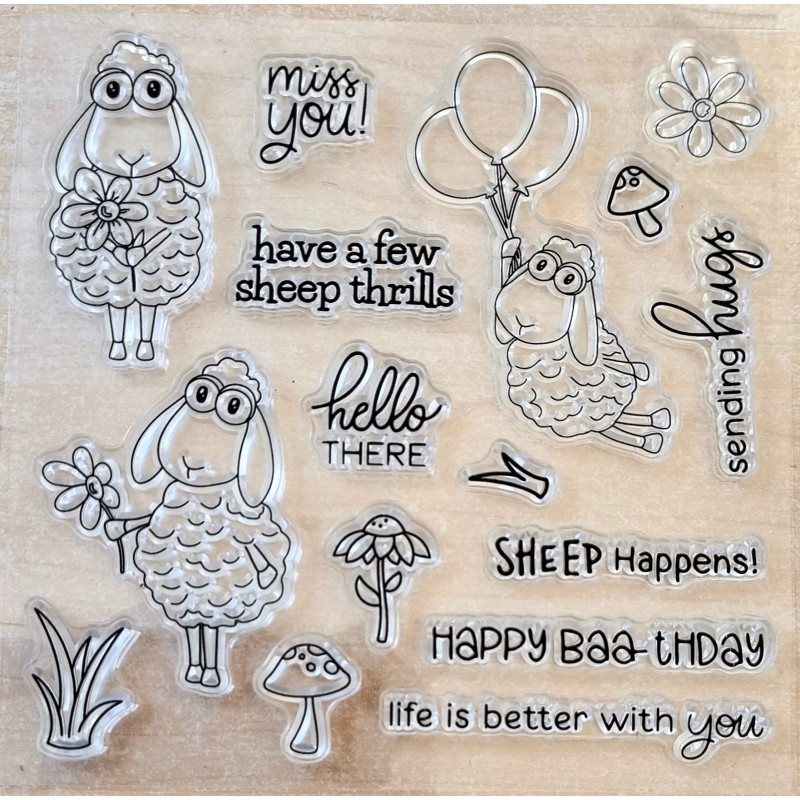 Clear Stamps Schafe