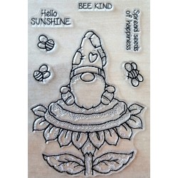 Clear Stamps Wichtel/Blume
