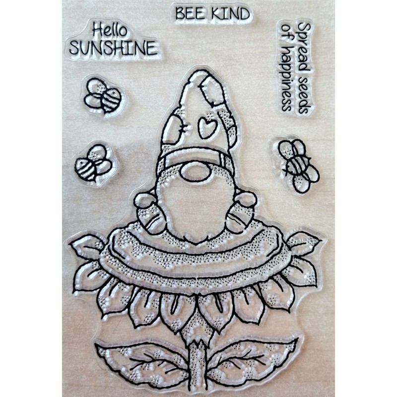 Clear Stamps Wichtel/Blume