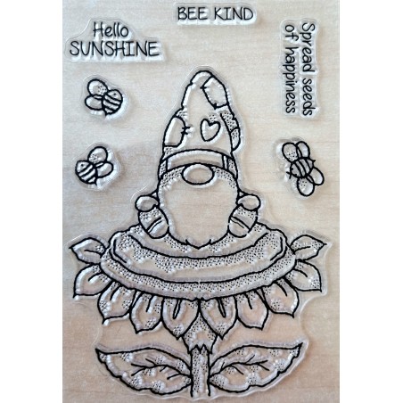 Clear Stamps Wichtel/Blume