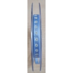 Dekoband Edelweiss hellblau