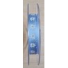 Dekoband Edelweiss hellblau