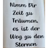 Vinyl Schrift Nimm Dir Zeit.... schwarz