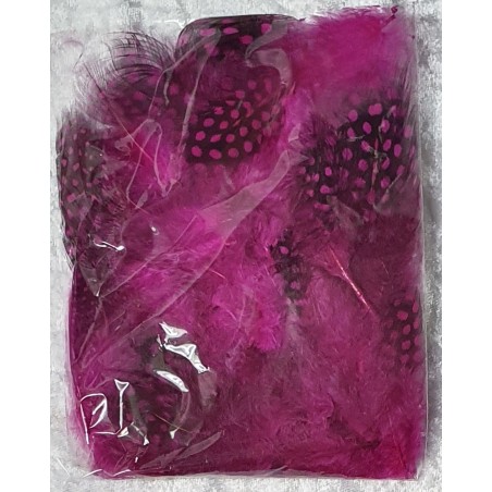 Dekofedern pink
