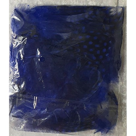 Dekofedern blau