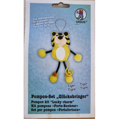 Bastelset Pompon Tiger