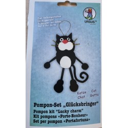Bastelset Pompon Katze