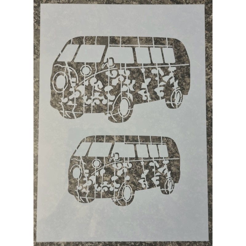 Schablone VW Bus