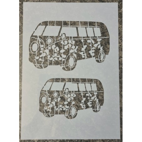 Schablone VW Bus