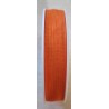 Dekoband in Leinenoptik orange