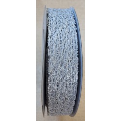 Dekoband silber metallic
